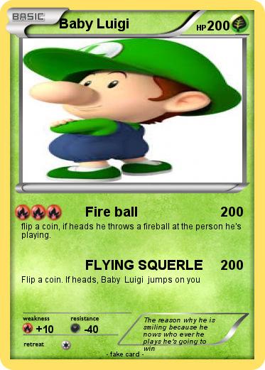 Pokemon Baby Luigi