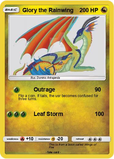 Pokemon Glory the Rainwing