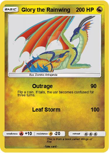 Pokemon Glory the Rainwing