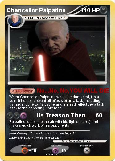 Pokemon Chancellor Palpatine