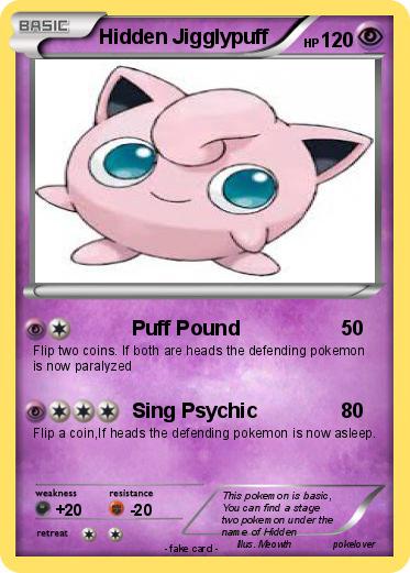 Pokemon Hidden Jigglypuff