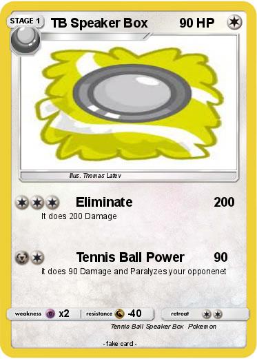 Pokemon TB Speaker Box