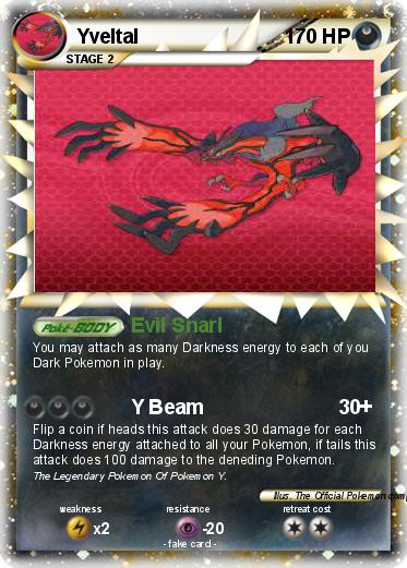 Pokemon Yveltal