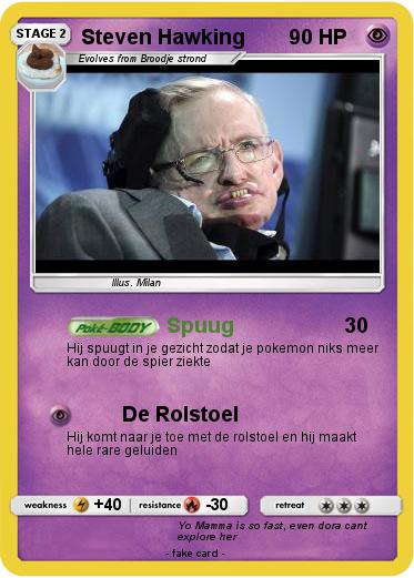 Pokemon Steven Hawking