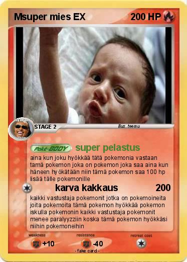 Pokemon Msuper mies EX