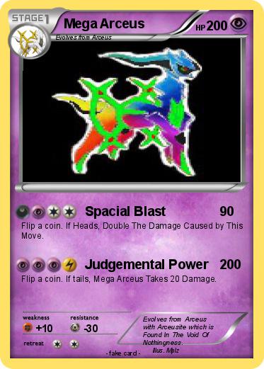 Pokemon Mega Arceus