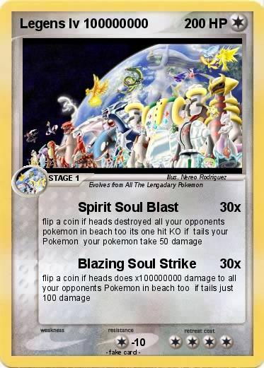 Pokemon Legens lv 100000000
