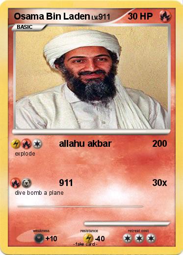 Pokemon Osama Bin Laden