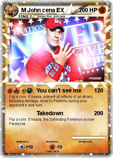 Pokemon M John cena EX