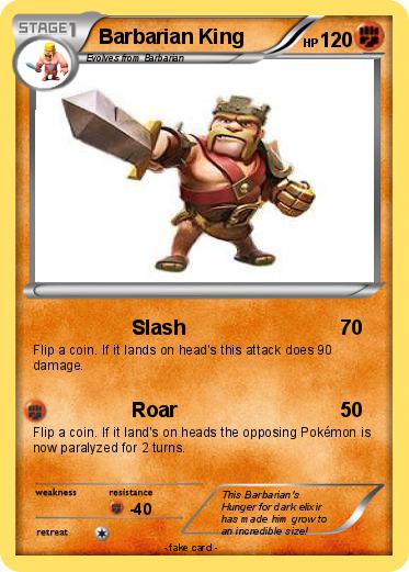 Pokemon Barbarian King