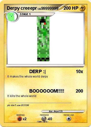 Pokemon Derpy creeepr