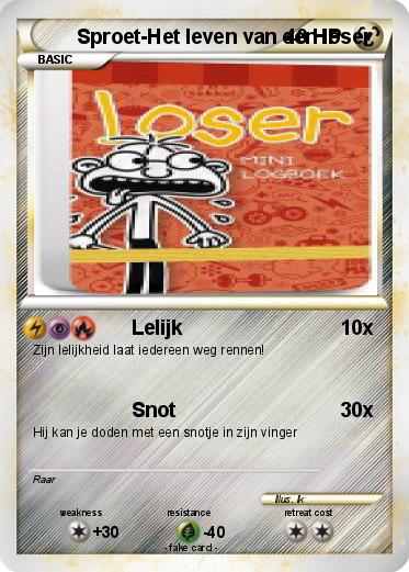 Pokemon Sproet-Het leven van een loser