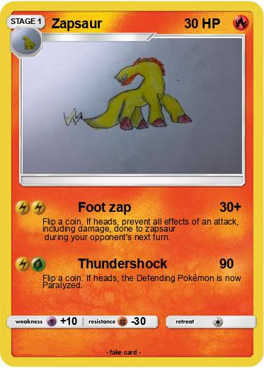 Pokemon Zapsaur