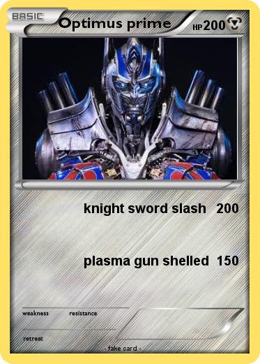 Pokemon Optimus prime