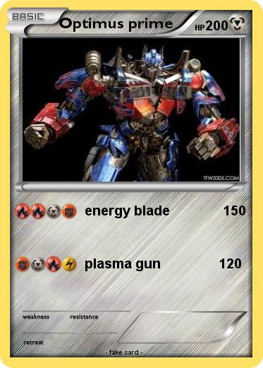 Pokemon Optimus prime