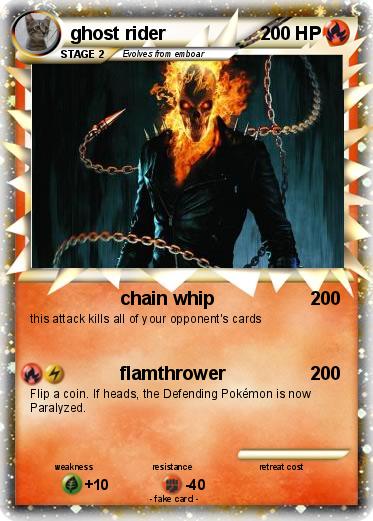 Pokemon ghost rider