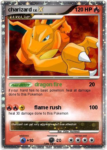 Pokemon charizard