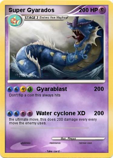 Pokemon Super Gyarados