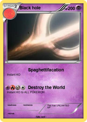 Pokemon Black hole