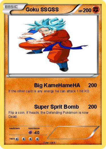Pokemon Goku SSGSS