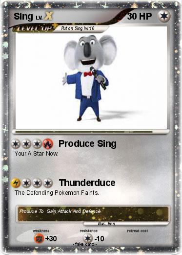 Pokemon Sing