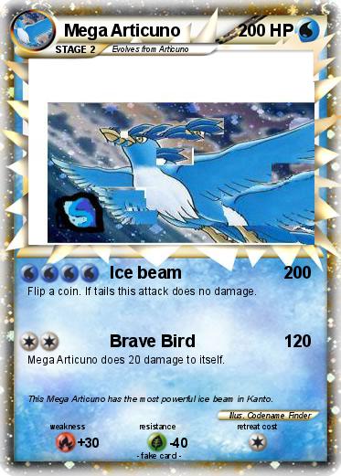 Pokemon Mega Articuno