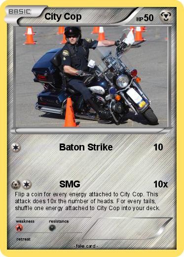 Pokemon City Cop