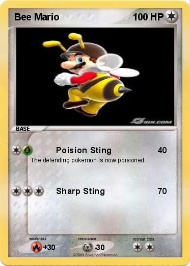 Pokemon Bee Mario