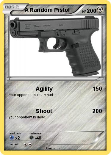 Pokemon A Random Pistol