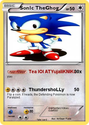 Pokemon SonIc TheGhog