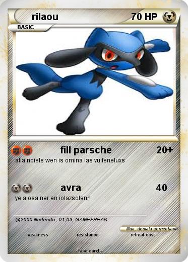 Pokemon rilaou