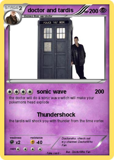 Pokemon doctor and tardis