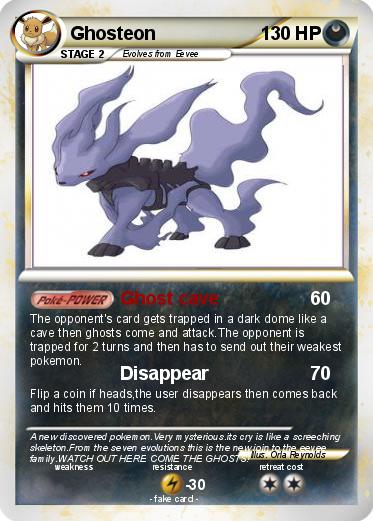 Pokemon Ghosteon