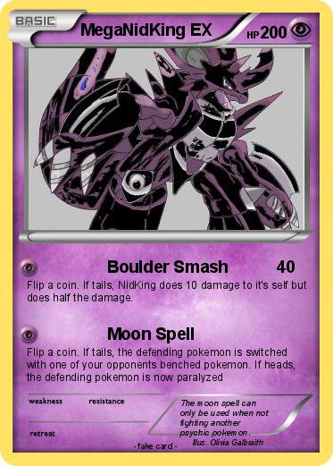Pokemon MegaNidKing EX