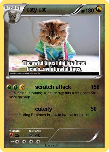 Pokemon caty cat