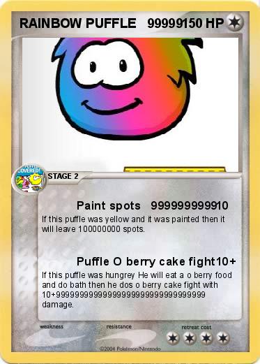Pokemon RAINBOW PUFFLE   99999