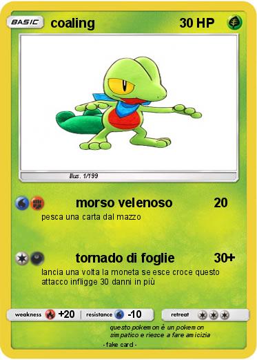 Pokemon coaling
