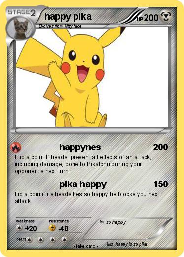 Pokemon happy pika