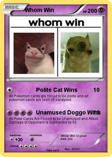 Pokemon Whom Win
