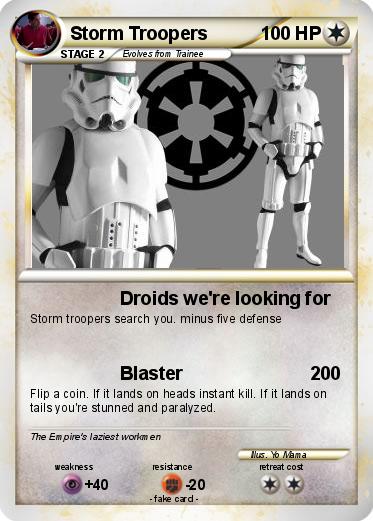 Pokemon Storm Troopers