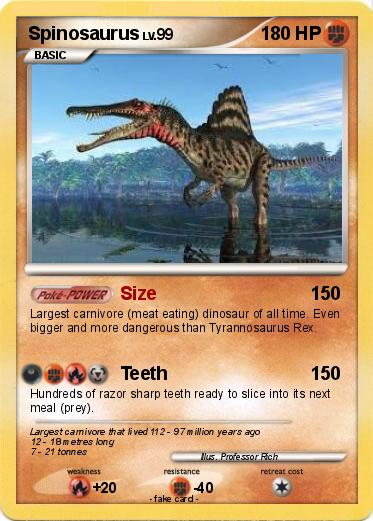 Pokemon Spinosaurus