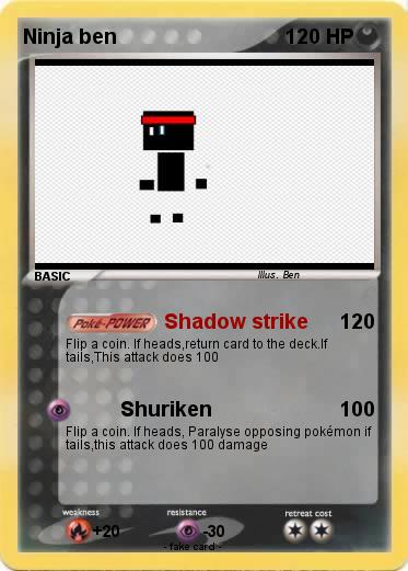Pokemon Ninja ben