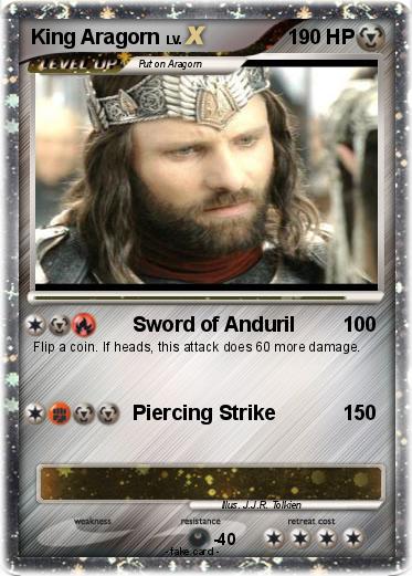 Pokemon King Aragorn