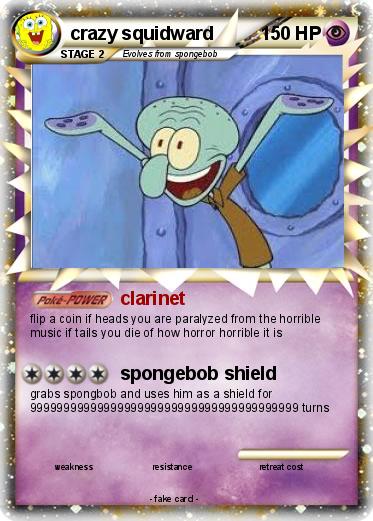 Pokemon crazy squidward