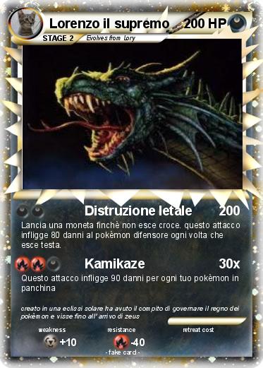 Pokemon Lorenzo il supremo