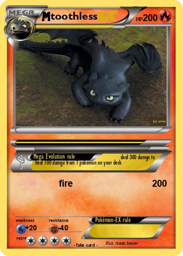 Pokemon toothless