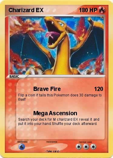 Pokemon Charizard EX
