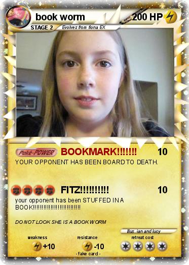Pokemon book worm