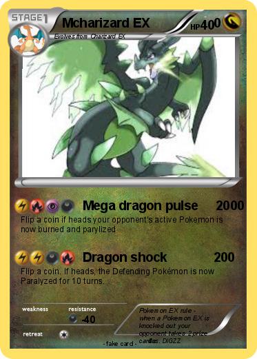 Pokemon Mcharizard EX                  0