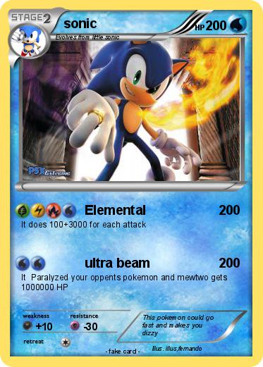 Pokemon sonic